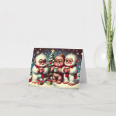 クリスマスの集会 カード (正面)