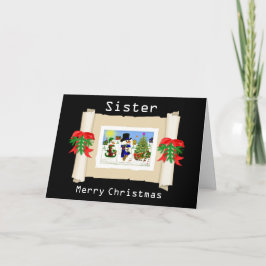 クリスマスの雪だるまのコレクション シーズンカード