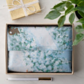 クリスマスの雪だるまの紙 薄葉紙 (ギフト)