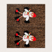 クリスマスの雪だるまの装飾 (外部フラット)