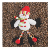 クリスマスの雪だるまの装飾 フォトキューブ (右)