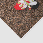 クリスマスの雪だるまの装飾 薄葉紙 (詳細)