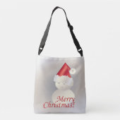 クリスマスの雪だるま クロスボディバッグ (裏面)