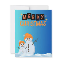 クリスマスの雪だるま