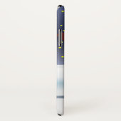 クリスマスの雪だるま Case-Mate iPhoneケース (裏面/右)