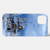 クリスマスの雪のギンガーブレッドハウス Case-Mate iPhoneケース (裏面 (横))
