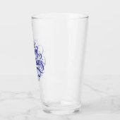 クリスマスの雪の結晶 タンブラーグラス (左)