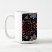 クリスマスの雪の花シンフォニー コーヒーマグカップ (左)