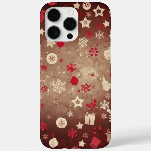 クリスマスの雪の風景 Case-Mate iPhoneケース (裏面)