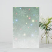クリスマスの雪はIIをつけます 便箋 (スタンド正面)