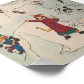 クリスマスの雪合戦 ポスター (角)