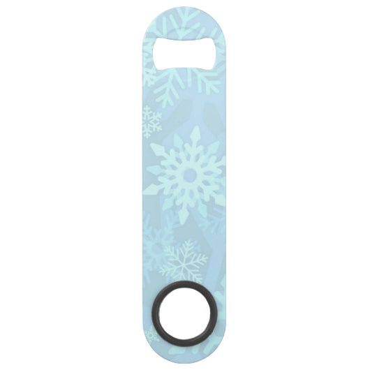 クリスマスの雪片の栓抜き スピード栓抜き (裏面)