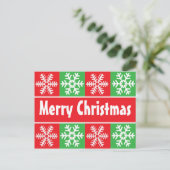 クリスマスの雪片 シーズンポストカード (スタンド正面)