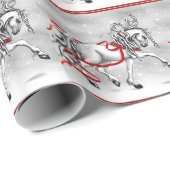 クリスマスの雪鐘 ラッピングペーパー (ロールコーナー)