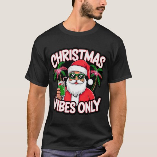 クリスマスの雰囲気のみ Tシャツ (正面)