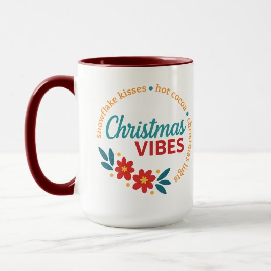 クリスマスの雰囲気コンビマグ マグカップ (左)