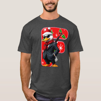 クリスマスの雰囲気メンズTシャツ – 祝祭の季節の服装 Tシャツ