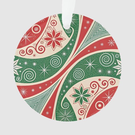 クリスマスの雰囲気 オーナメント (正面)