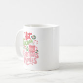 クリスマスの雰囲気 コーヒーマグカップ (正面左)