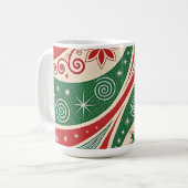 クリスマスの雰囲気 コーヒーマグカップ (正面左)