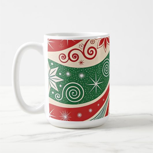 クリスマスの雰囲気 コーヒーマグカップ (左)