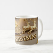 クリスマスの雰囲気 コーヒーマグカップ (正面右)