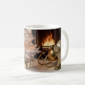 クリスマスの雰囲気 コーヒーマグカップ (正面右)
