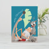 クリスマスの雰囲気 シーズンカード (スタンド正面)