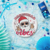 クリスマスの雰囲気 ペーパープレート (パーティー)