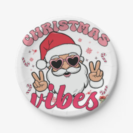 クリスマスの雰囲気 ペーパープレート