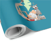 クリスマスの雰囲気 ラッピングペーパー (ロールコーナー)