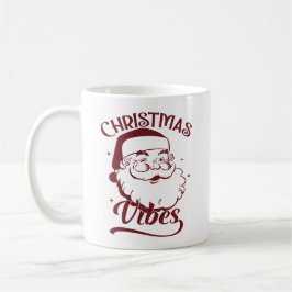 クリスマスの雰囲気 ヴィンテージ デザイン コーヒーマグカップ