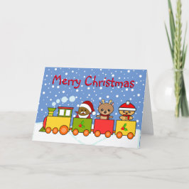 クリスマスの電車 シーズンカード