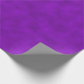 クリスマスの霞の純紫軌跡 ラッピングペーパー (角)