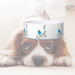 クリスマスの青い鳥 ボウル