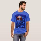 クリスマスの青写真クリスマスプレゼント青写真g tシャツ (正面フル)