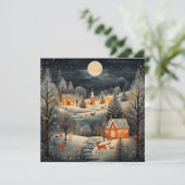 クリスマスの静けさとあたたかさ シーズンカード (スタンド正面)