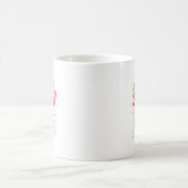 クリスマスの面白いサンタさんへ説明する前にどれだけ コーヒーマグカップ (中央)