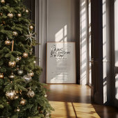 クリスマスの面白いプリント ポスター