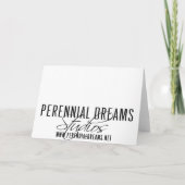 クリスマスの音楽 シーズンカード (裏面)