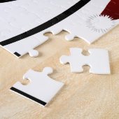 クリスマスの顔つき絵文字 ジグソーパズル (側面)