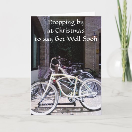 クリスマスの願いで元気になる シーズンカード (正面)