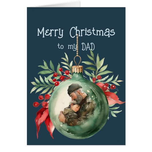 クリスマスの願いとパパ (正面)