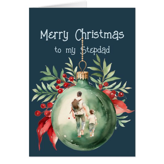 クリスマスの願いと義理のお父さんへの愛 (正面)