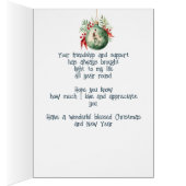 クリスマスの願いと義理のお父さんへの愛 (内側 (右))