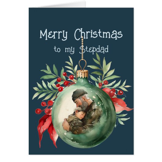 クリスマスの願いと義理の父への愛 (正面)