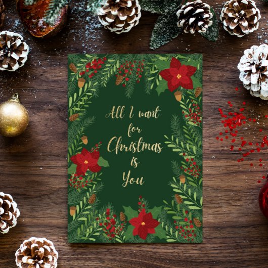クリスマスの願いはあなただけ Holiday Card シーズンカード