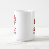 クリスマスの願いはワンコと一緒 コーヒーマグカップ (中央)