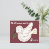 クリスマスの願いは平和 シーズンポストカード (スタンド正面)