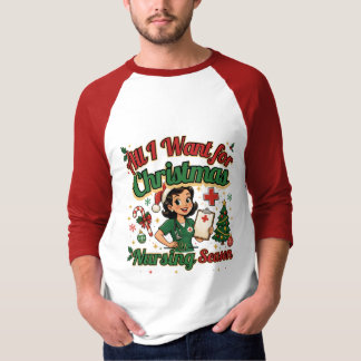 クリスマスの願いは看護の季節 Tシャツ